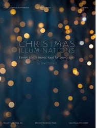 Christmas Illuminations piano sheet music cover Thumbnail